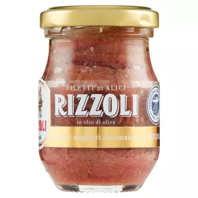 Anchovy da olio d'oliva da 90 g - RIZZOLI