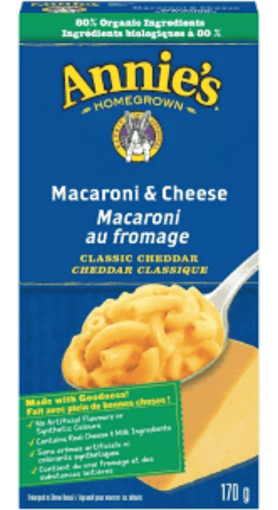 Mac 奶酪经典切达干酪，170g x12 - ANNIE'S