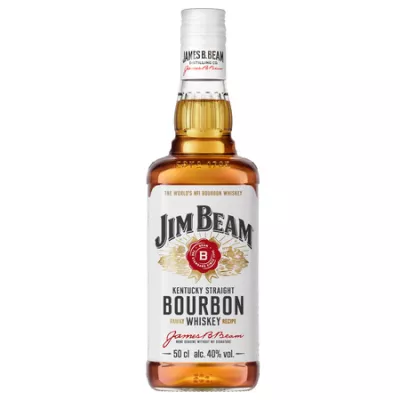 50CL Bourbon Jim Beam White40 - JIM BEAM