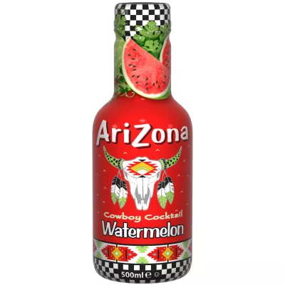 Bouteille Pet 500 Ml Arizona Cowboy Cocktail Parfum PastÃ¨que