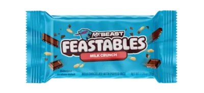 Chocolat Milk Crunch 60g - MR BEAST FEASTABLES