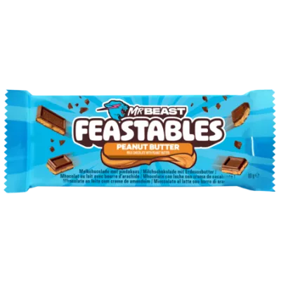 Chocolat Peanut Butter 60g - MR BEAST FEASTABLES