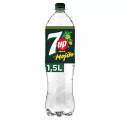 Frisdrank zonder suiker mojito 1,5L smaaksuiker - Up