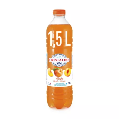 ピーチフレーバーウォーター 1.5L Fr X6 - CRISTALINE