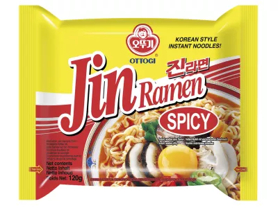 Pittige Jin Ramen Noedelsoep 120 G - Ottogi