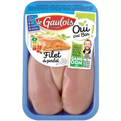 Filet De Poulet X3 490g Env