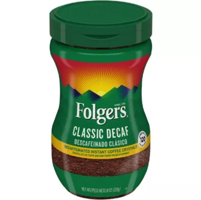 Fg 8oz Decaf Instant 6ct - FOLGERS