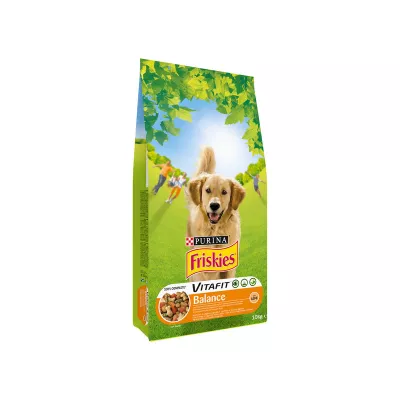 Croquettes pour chien adulte poulet/légumes Friskies 10 kg - PURINA