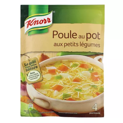 Hen Au Pot Soup With Small Vegetables 72g - KNORR