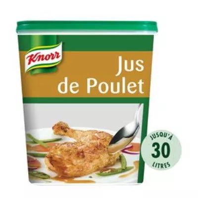 Knorr Jus De Poulet Déshydraté 750g Jusqu'à 30l