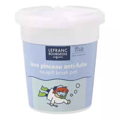 Lave Pinceau Anti Fuite