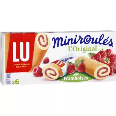 覆盆子迷你卷 x6 150g - Lu