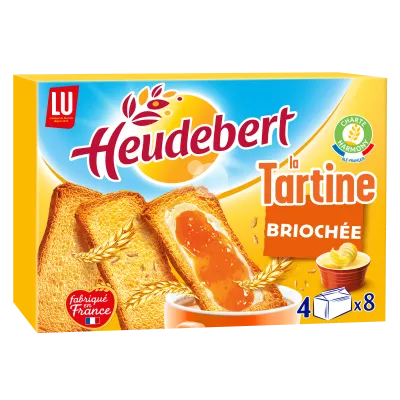 Tartine briochée 320g  - HEUDEBERT