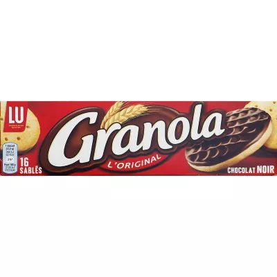 Koekjes van donkere chocolade x16 195g - GRANOLA