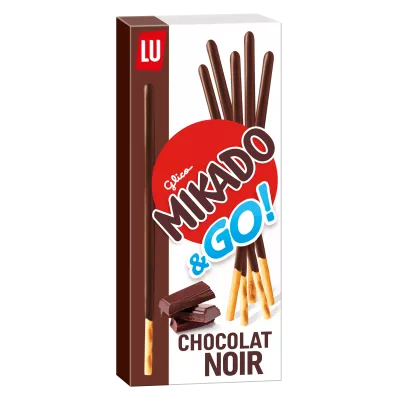 Biscuits Sticks Mikado Pocket Noir, 39g - LU