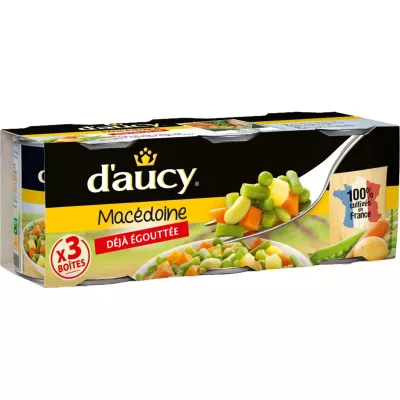 Macedoine Egouttee 3x140g