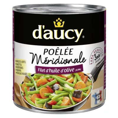 1/2m Poêlée Meridionale 290g - DAUCY
