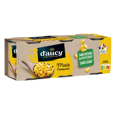 Maïs Sans Résidu de Pesticides; 3X140g  -  D'AUCY