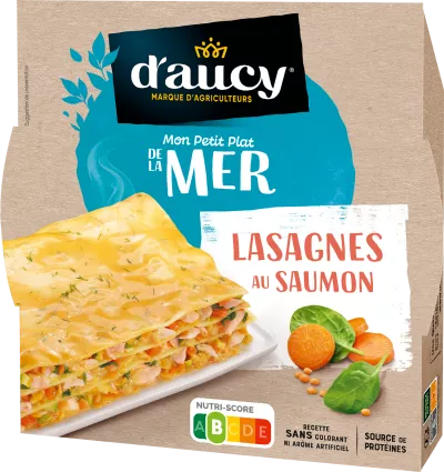 Lasagne Saumon, 300g - D'AUCY