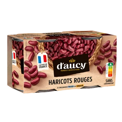 Haricots Rouges Origine France; 125g - D'AUCY