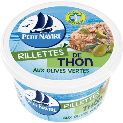 Rillettes de thon 125g - Petit Navire