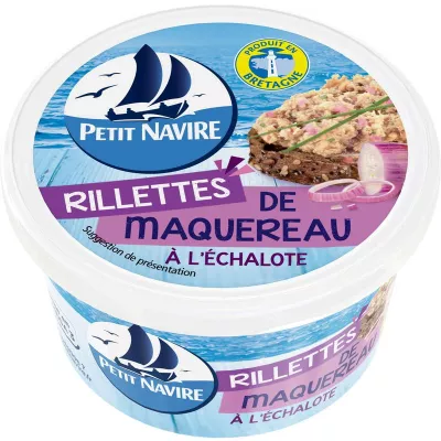Rillette Maquereau Echalote 12