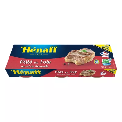 Pâté de foie 3x78g - HENAFF