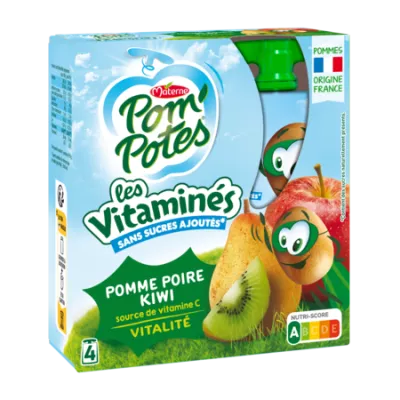 Pmp Vit Pom Birne Kiwi 4x90g