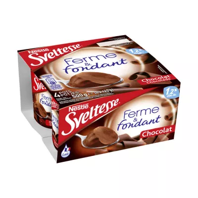 Yogur de Chocolate 4x125g - Sveltesse