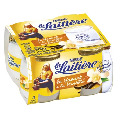 Vanillejoghurt 4x125g - La LaitiÈre