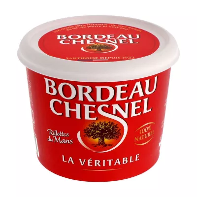 Real Rillette du Mans Pure Pork, 220g - BORDEAU CHESNEL