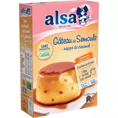 Bánh bột báng phủ caramel 41g - ALSA
