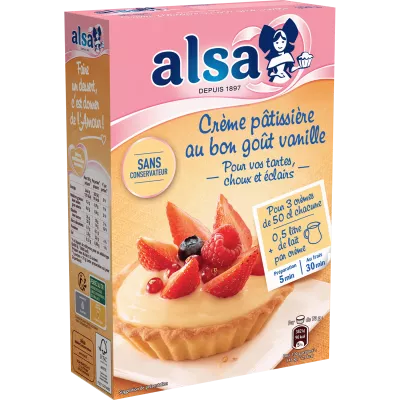 Preparato per dessert alla crema pasticciera 390g - ALSA
