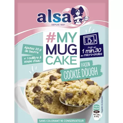 Préparation Cake Cookie 80g -  Alsa