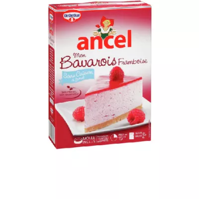 Bavarois Framboise 285g - ANCEL