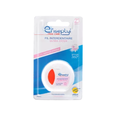 Fil dentaire Ultra Doux Pour Gencives Sensibles 25m - EFISEPTYL