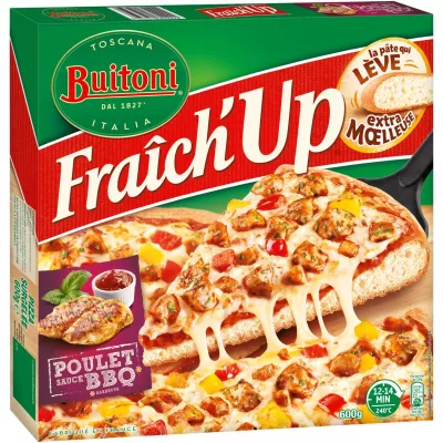 Pizza poulet Fraîch'Up 600g - BUITONI