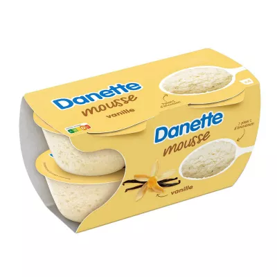 Danette Mousse Vanille 60g X4