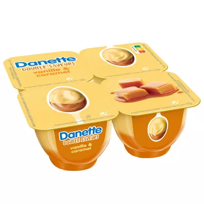 Danette Vanille Caramel 4x125g