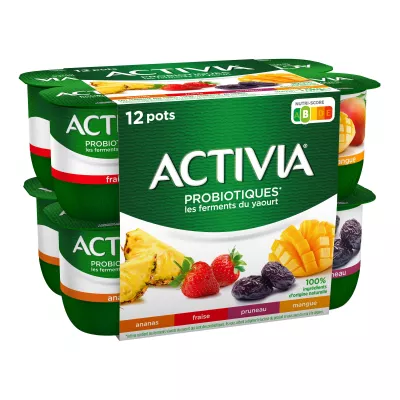 12 Joghurt mit Bifidusfrüchten - ACTIVIA