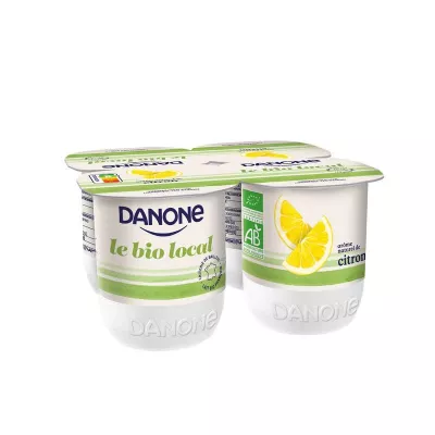 Danone Le Bio Citron 125x4g