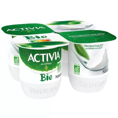 4 Joghurt natur bifidus bio - ACTIVIA
