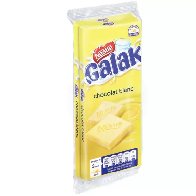 Chcolat Tablette De Chocolat Blanc 2x100g - Galak