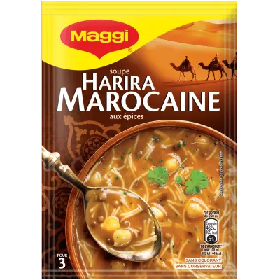 Moroccan harira soup with spices - MAGGI