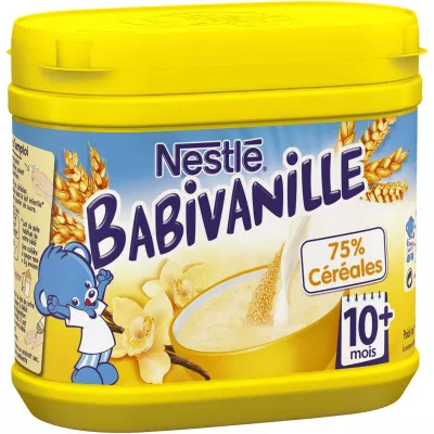 Baby cereals 10+ months vanilla 400g - NESTLE