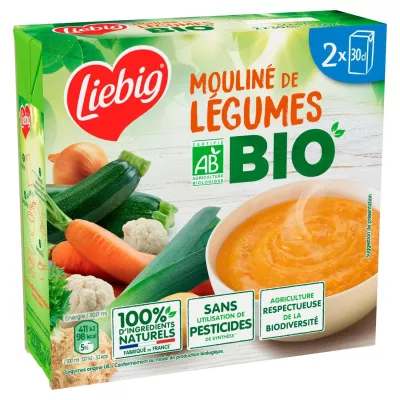 Soupe Bio Mouliné De Légumes 2x30cl - Liebig