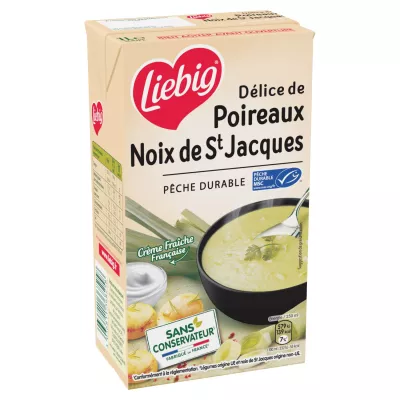 Súp tỏi tây và sò điệp, 1l -LIEBIG