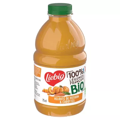 Organic pumpkin and carrot soup - LIEBIG