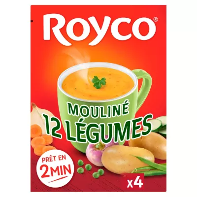 ムリネ脱水スープ 12野菜 800mL×4本 -  ROYCO