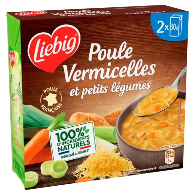 Brodo di pollo francese, 2X30cl -LIEBIG